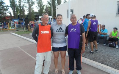 Rocío Comba, atleta mundialista, también nos visitó en Tandil….