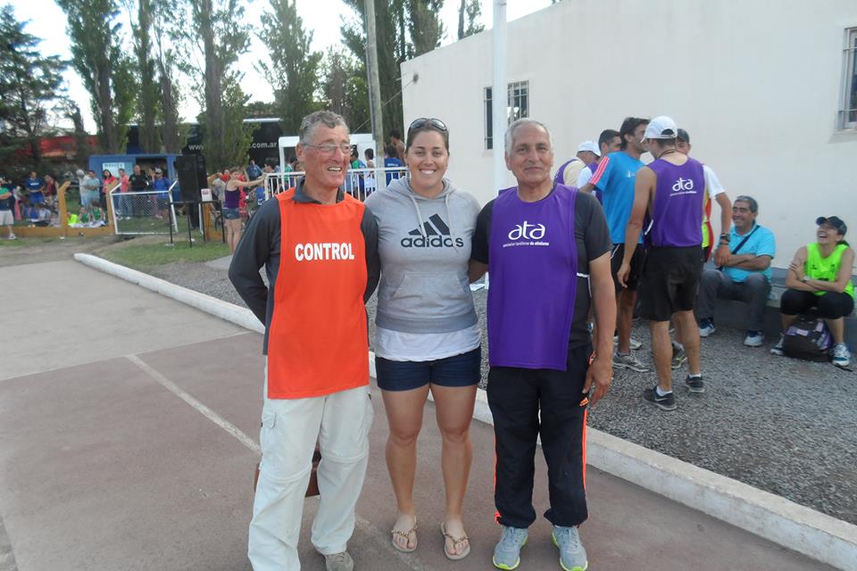 Rocío Comba, atleta mundialista, también nos visitó en Tandil….