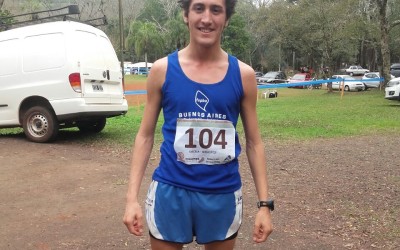 Claudio Pereyra Subcampeón Nacional de Cross Country, Vanesa Ernaga Tercera