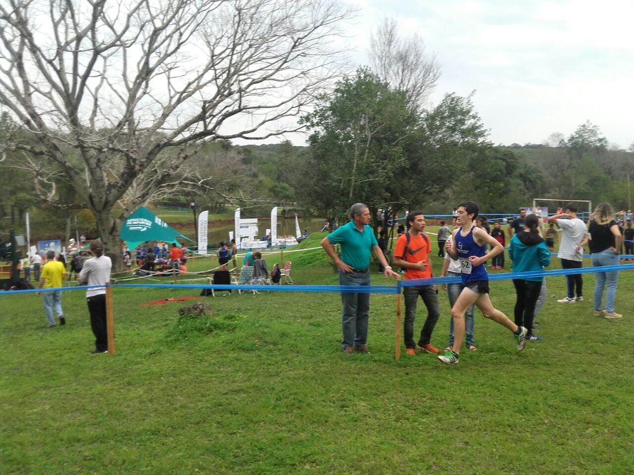 Facundo Redolatti en plena competencia.