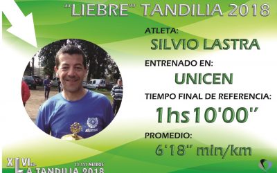 Presentamos el último atleta “liebre” de Tandilia.