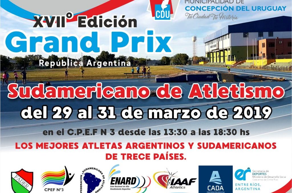 Atletas Tandilenses compitieron en los Grand Prix Sudamericanos