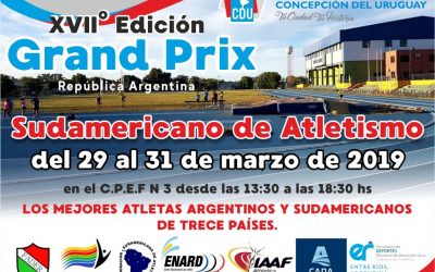 Atletas Tandilenses compitieron en los Grand Prix Sudamericanos